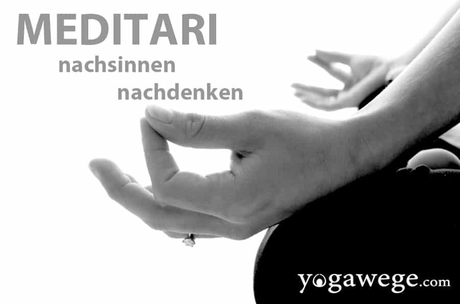 Beitragsbild Yogawege Blogpost "Meditari" - Nr. 2